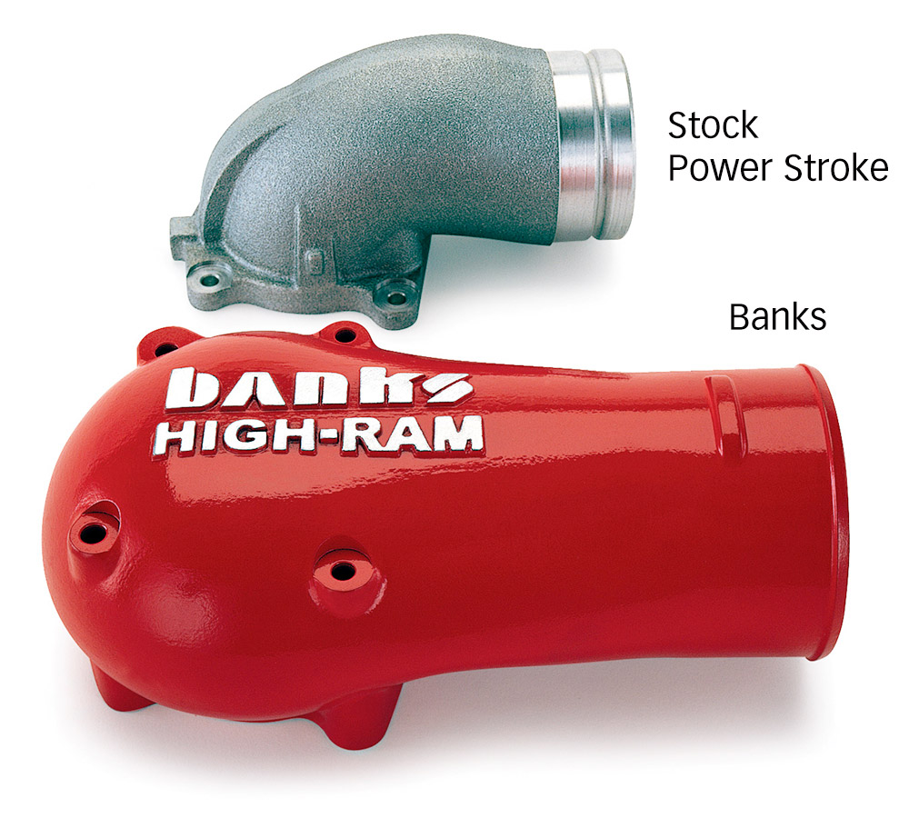 Banks versus Stock intake manifold for Power Stroke