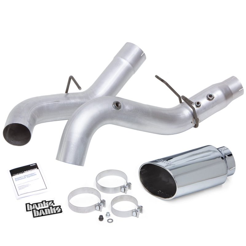 Banks Monster Exhaust for 2017-2022 GM 2500 and 3500 L5P