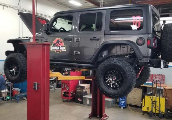 Jurassic Park Jeep is testing new Banks Monster Exhaust