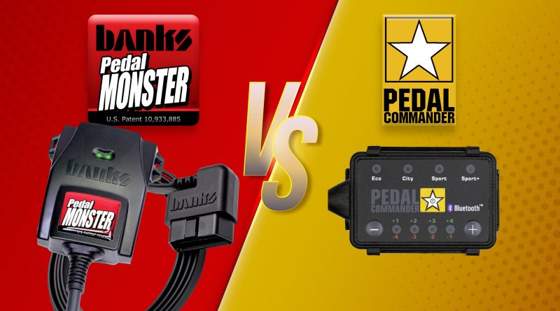 Banks PedalMonster vs Pedal Commander
