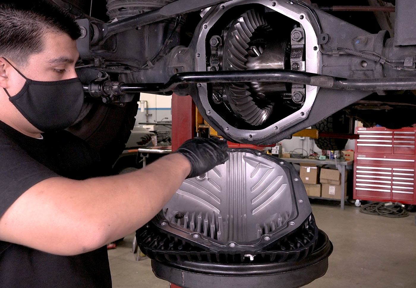 97727 Banks 11.5" or 12" 14bolt AAM RamAir Rear Differential Cover