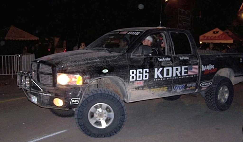 Cummins at the 2004 Baja Race