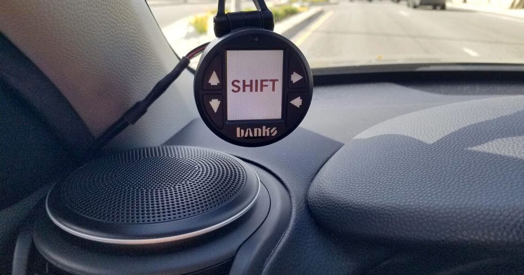 Shift Light on iDash teaches new driver to drive manual.