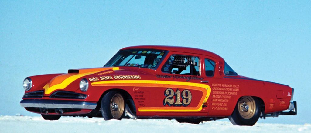 Kevin Oeste talks about the Hanky Panky Studebaker at Bonneville 