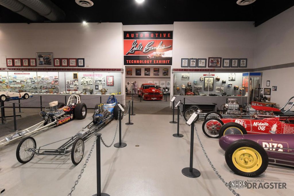 The Banks Power: The First 50 Years exhibit at the NHRA Museum