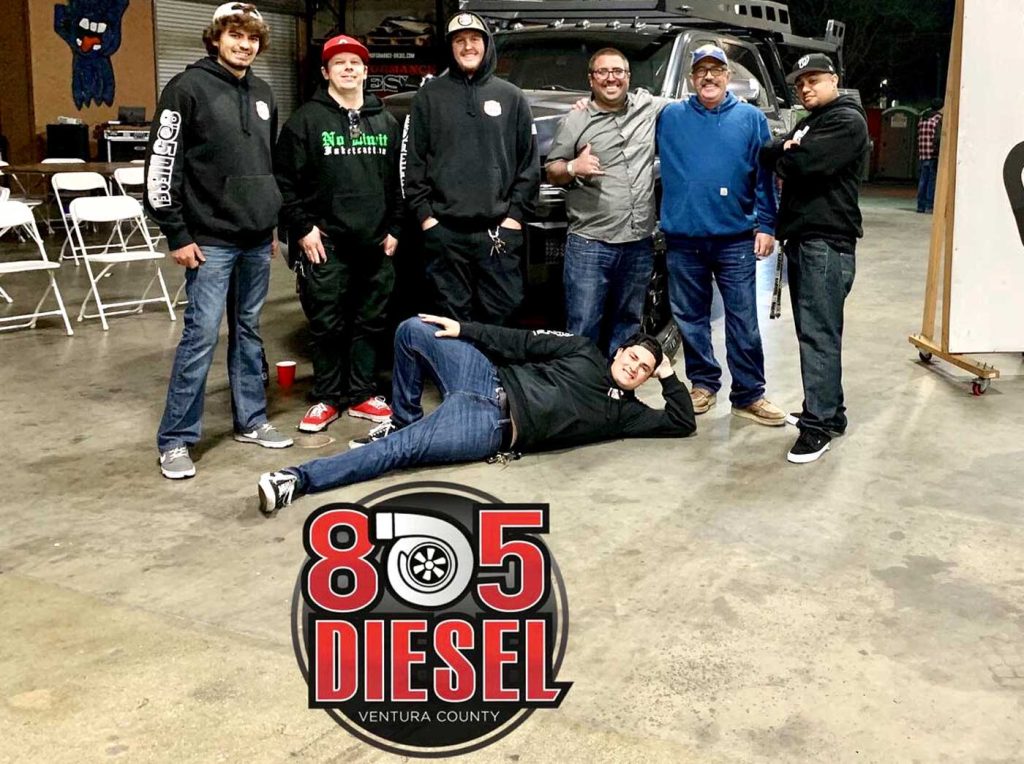 The crew of 805 Diesel