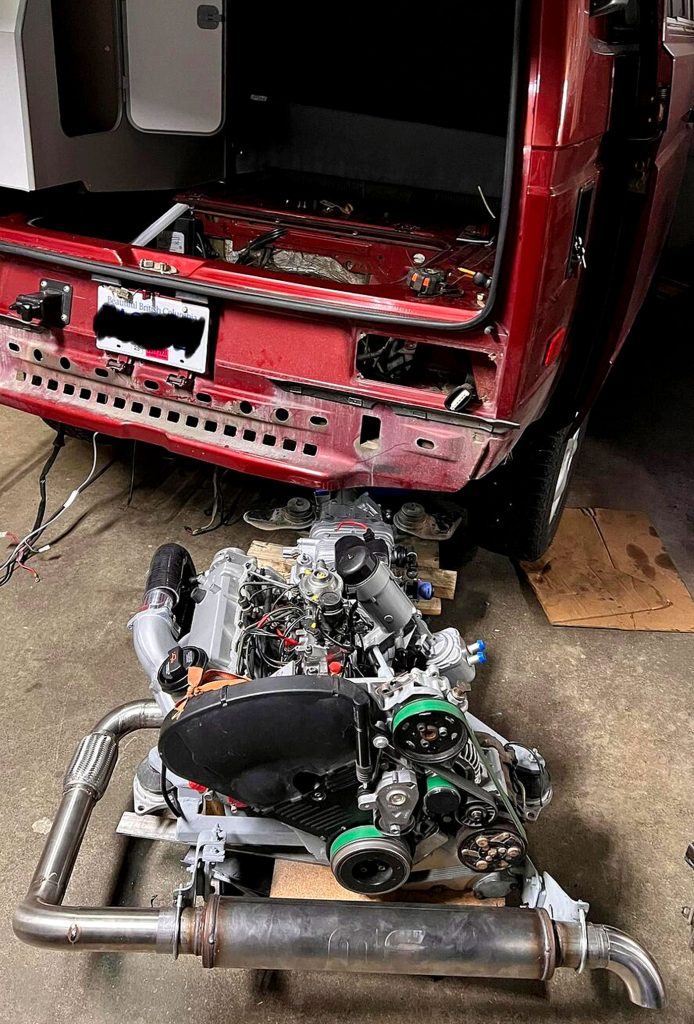 VW project vehicle getting an engine upgrade