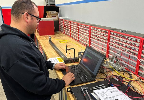 Laser Beams are coming to the Banks R&D team