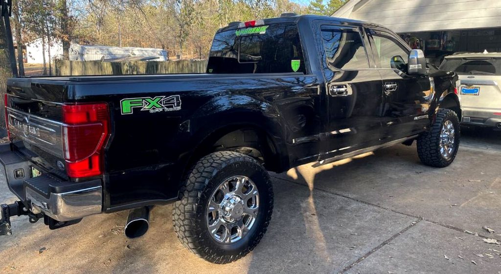 Jeff uses his F-250 for the long haul