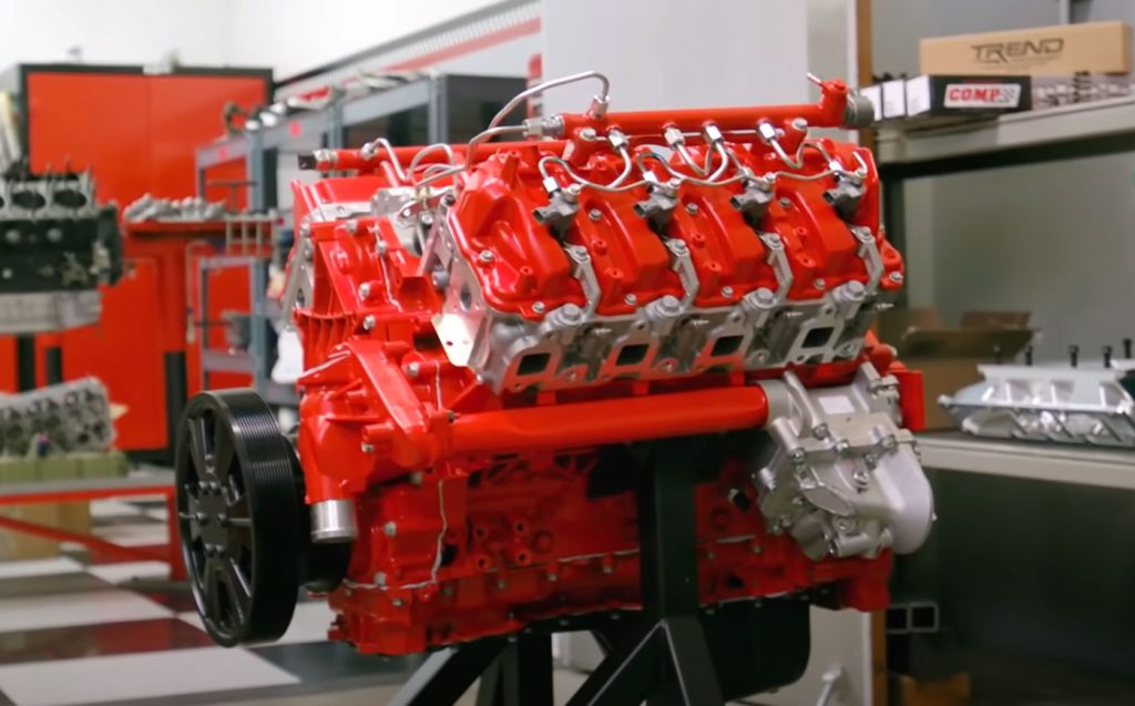 The Supercharged Duramax in Mike's engine room