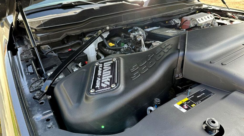 Brad Myers installed the Banks Ram-Air intake to help his RAM breathe better.