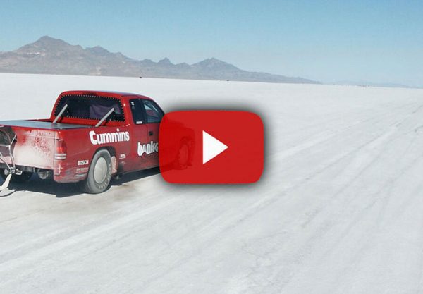 The Banks Sidewinder Dakota on the Salt Flats.