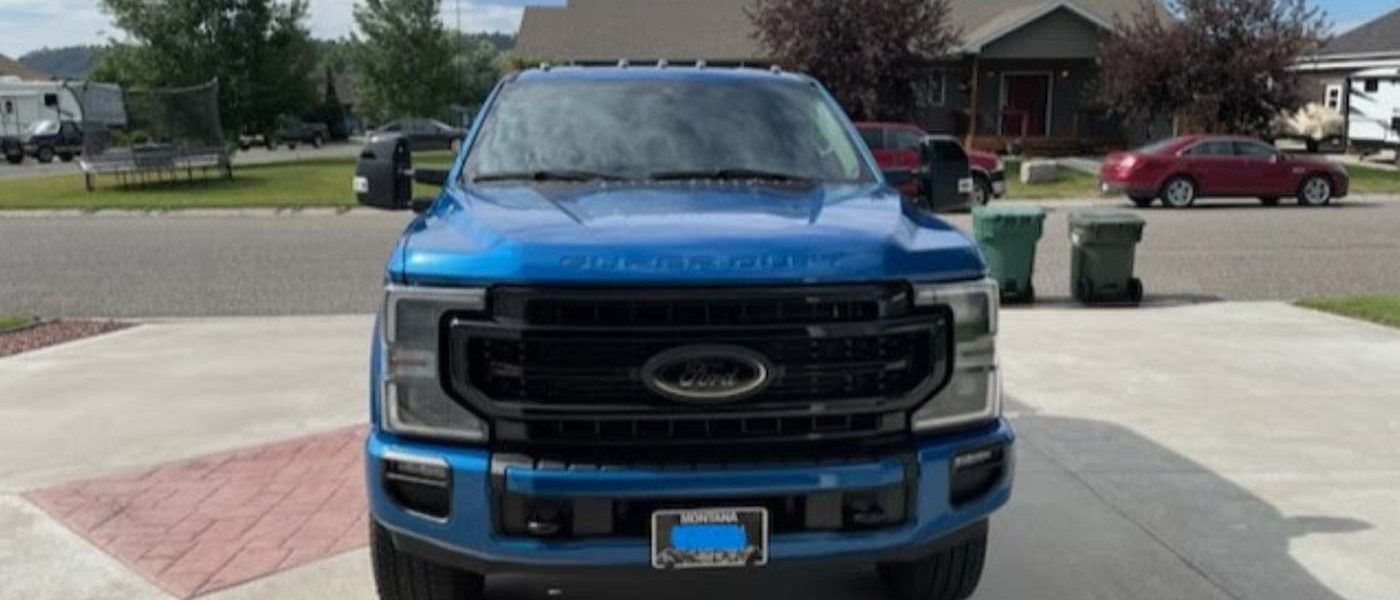 The exterior of Sean Smith's 2021 Ford Power Stroke.