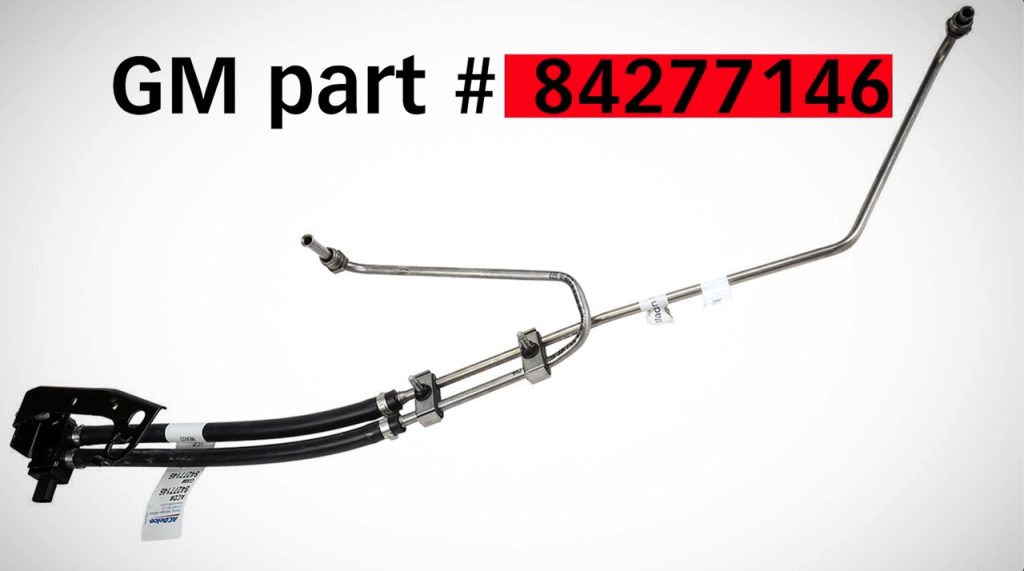 If DPF pressure sensor is damage, replace with new GM part# 84277146