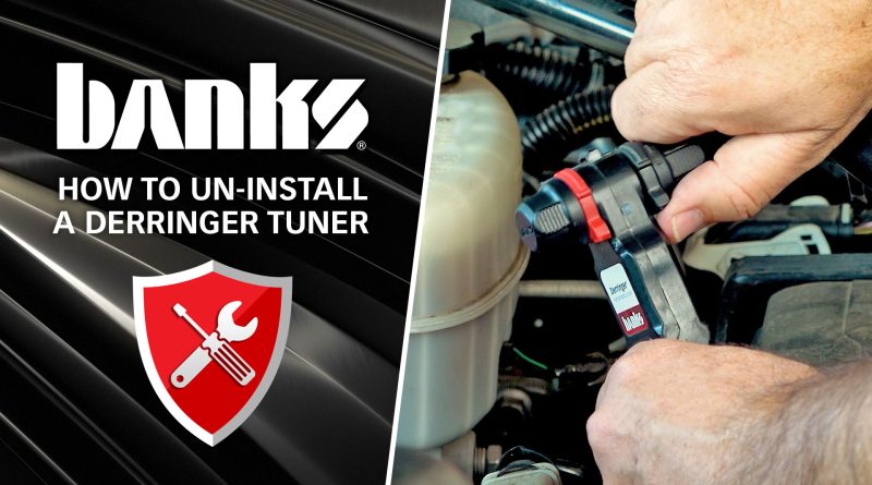 How to un-install a Derringer tuner.