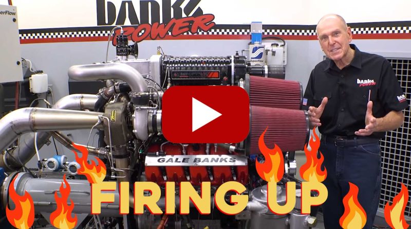 Firing up the Duramax on this episode of Building a Monster Truck Engine