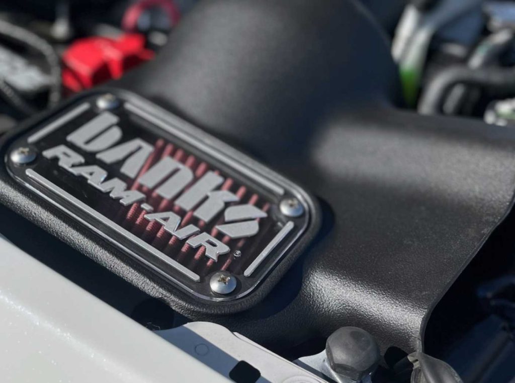 Adding to the Ford performance is the Banks Ram-Air