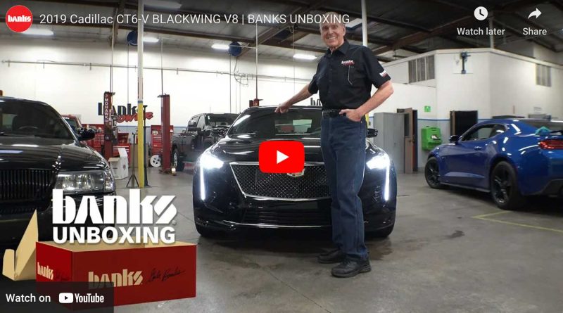 2019 Cadillac CT6-V BLACKWING V8 | BANKS UNBOXING