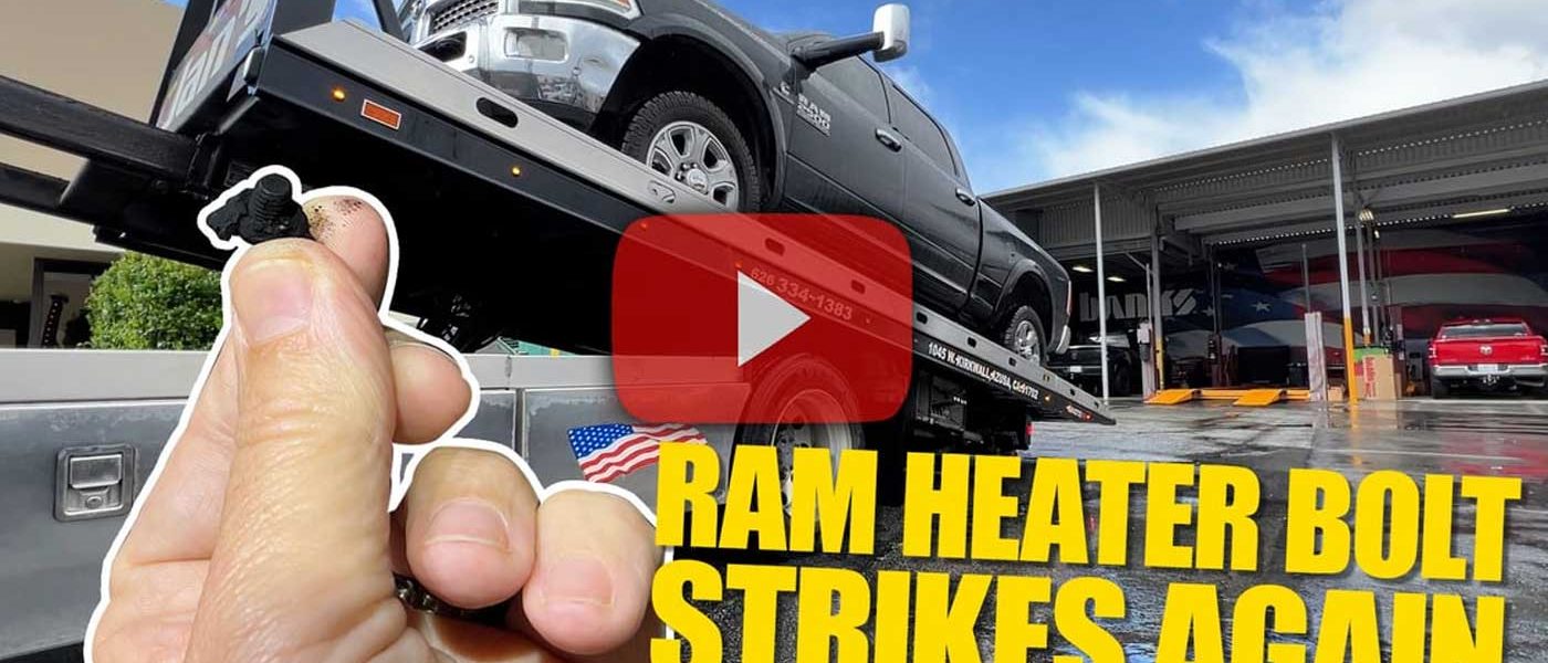 2016 RAM Almost Killed by Bolt