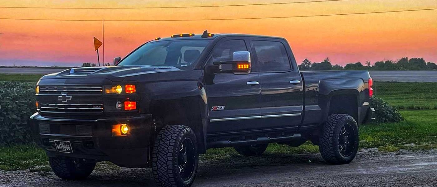 Exterior of 2019 Chevy Duramax owned by Brian Lecere.