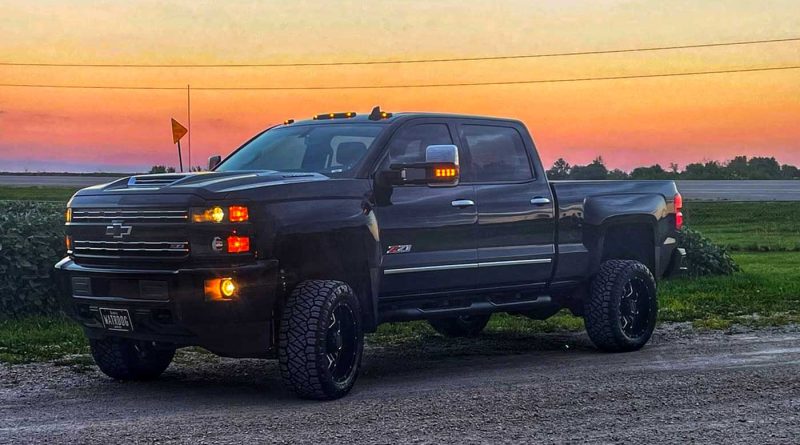 Exterior of 2019 Chevy Duramax owned by Brian Lecere.