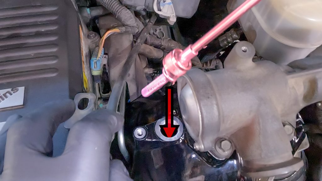 Use magnet for center bolts