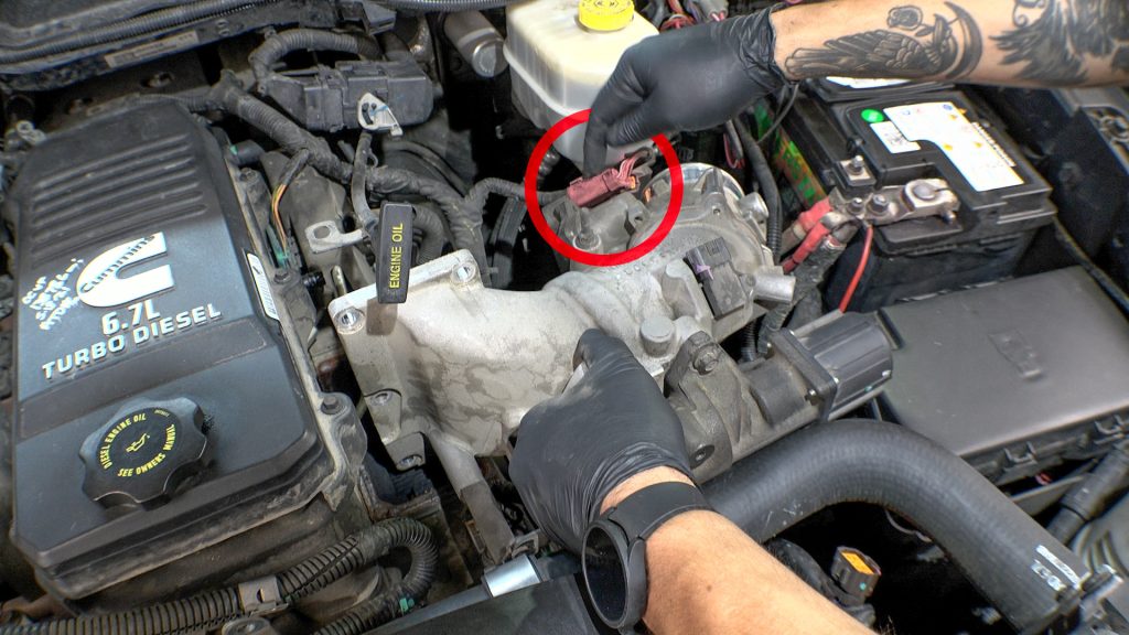 Remove throttle control plug