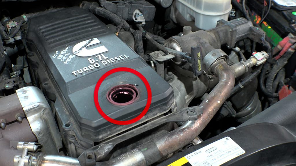 Remove Oil Cap