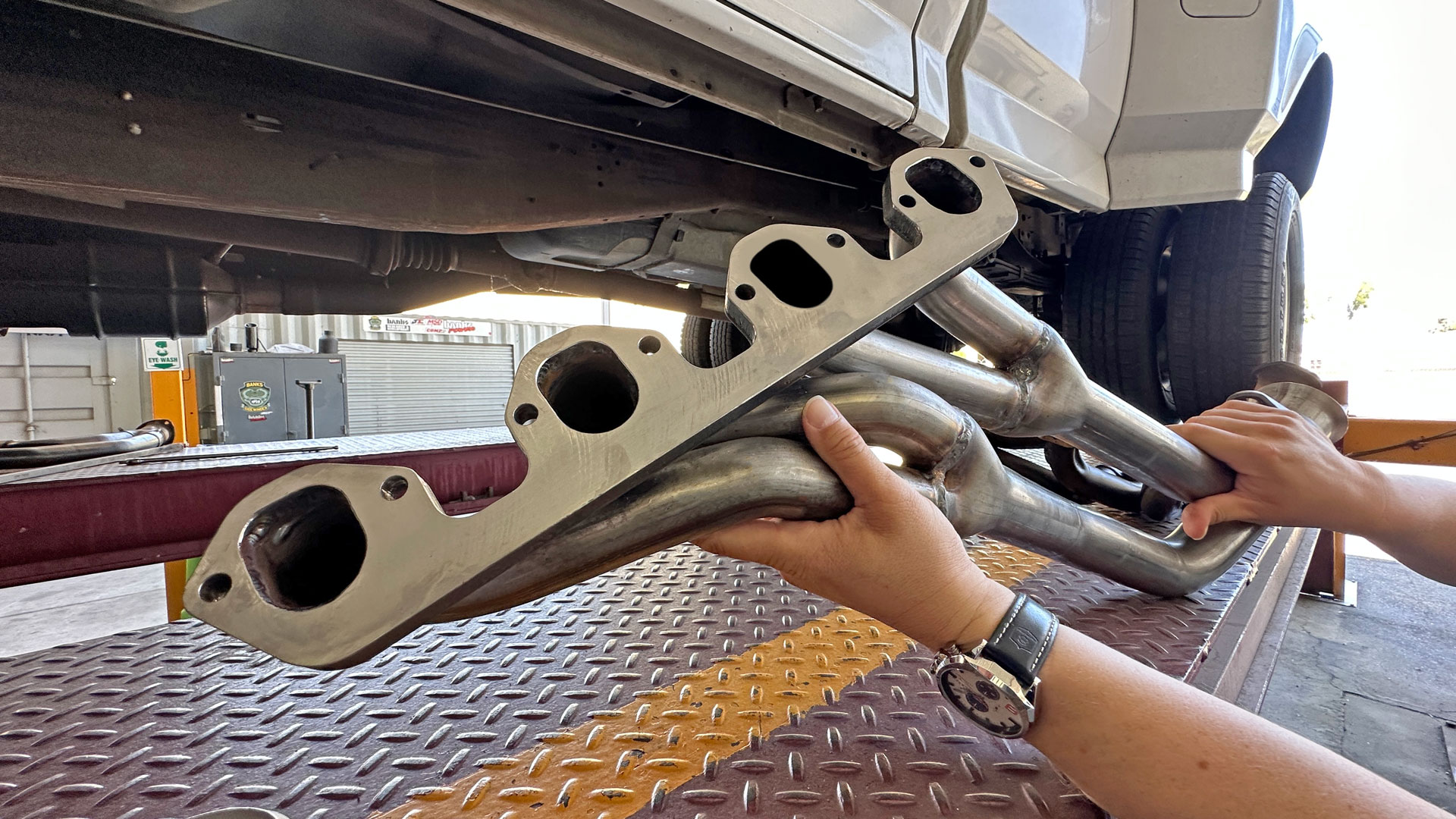 Ford 7.5L headers 50-state compliant? - Banks Power