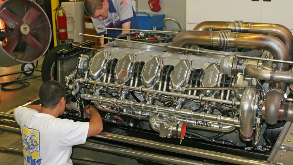 Banks Twin-Turbocharged V12 Hemi in Jay Leno's Tank Car