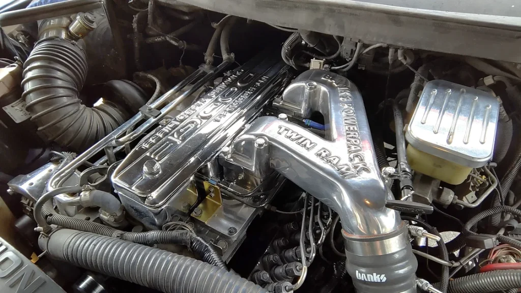 Banks Twin-Ram Intake on 1994 Dodge Ram Cummins