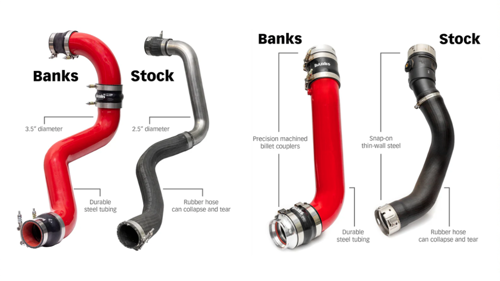 Banks Monster-Ram and Boost Tubes on 2024 Duramax