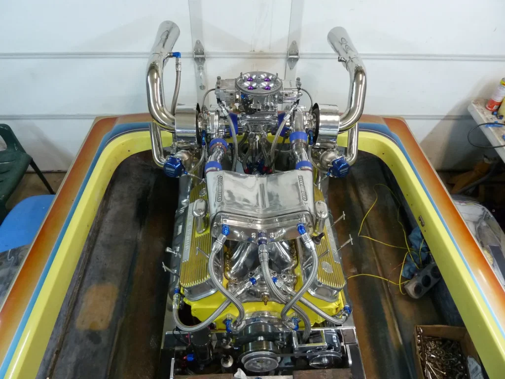 Banks Marine Turbocharged Engine in Paul Cordell's Boat