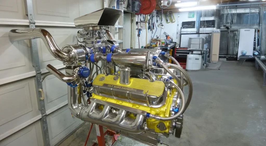 Banks Marine Turbocharged Engine in Paul Cordell's Boat