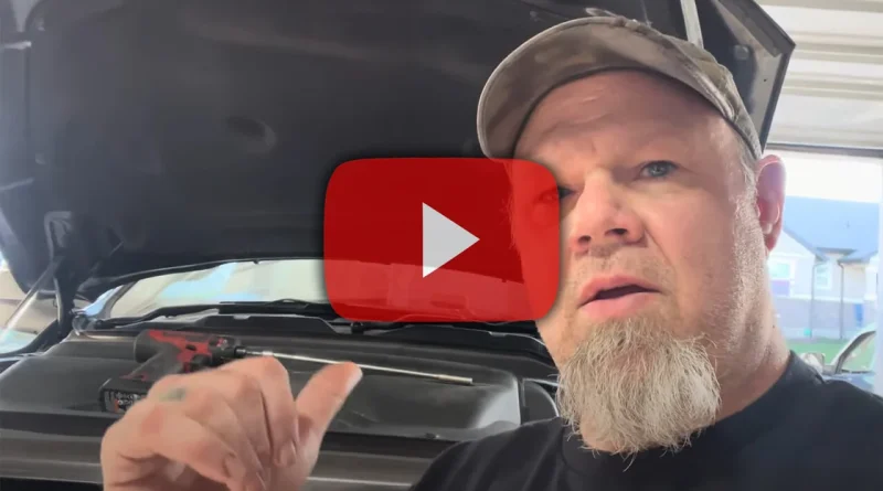 RAM truck with Banks RAM Boost Tube Upgrade installed