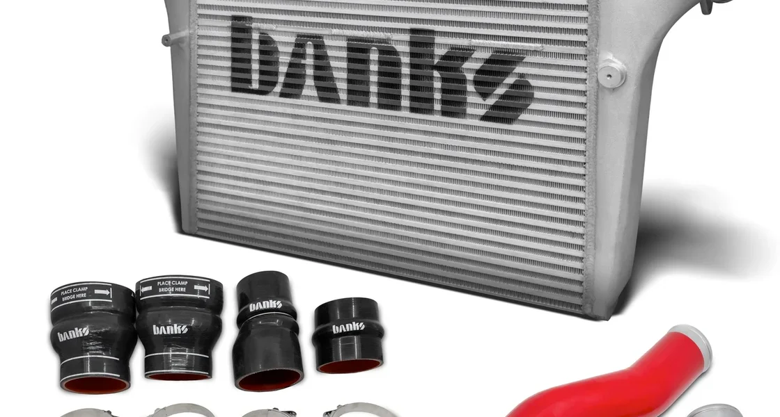 Banks intercooler upgrade installed on 2010 RAM 6.7L Cummins