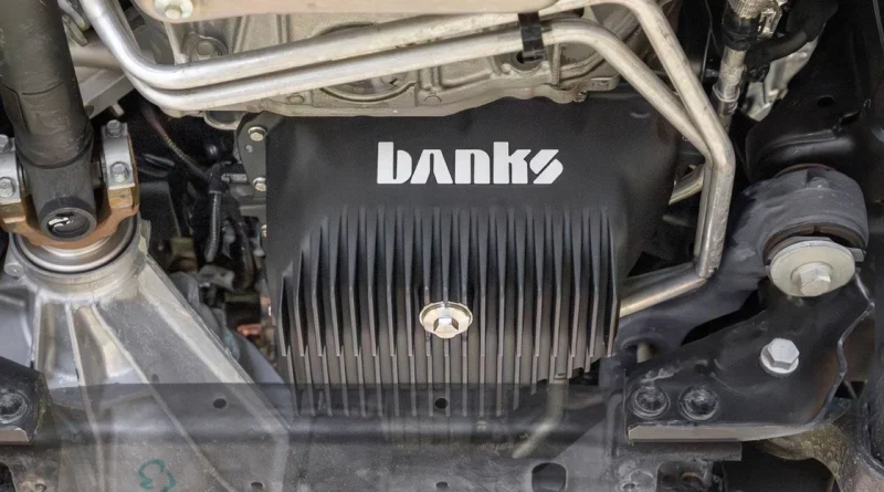 Duramax CoolRunner Oil Pan with deep cooling FlowThru fins