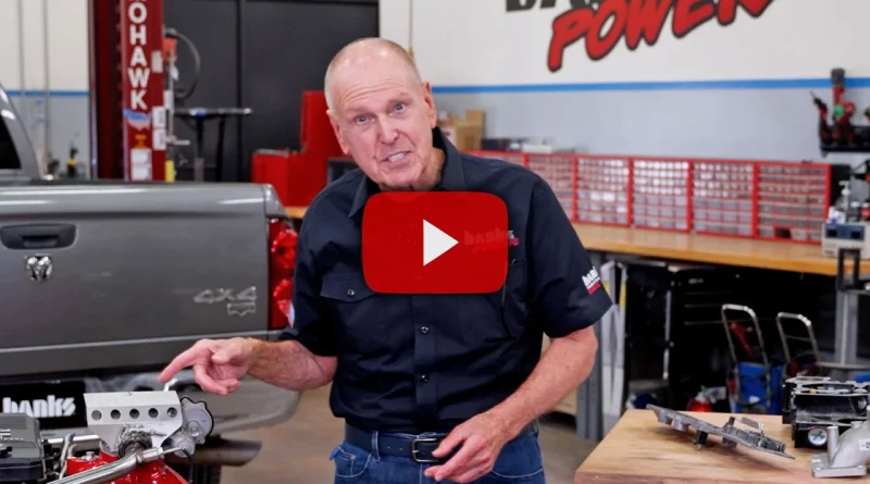 Intake elbow flow test on 6.7L Cummins head