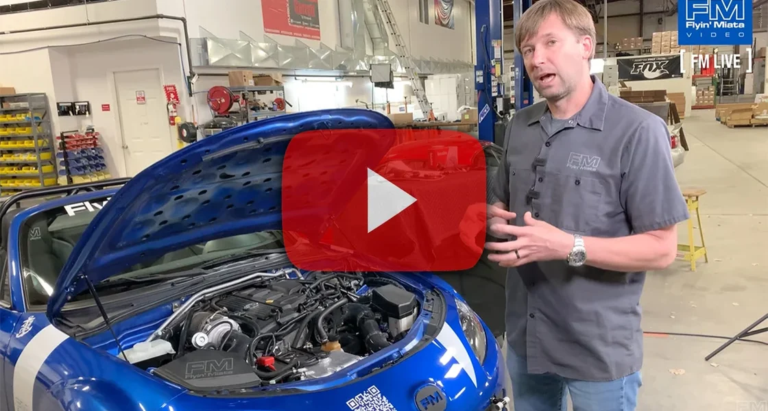 Flyin’ Miata iDash Pro installed