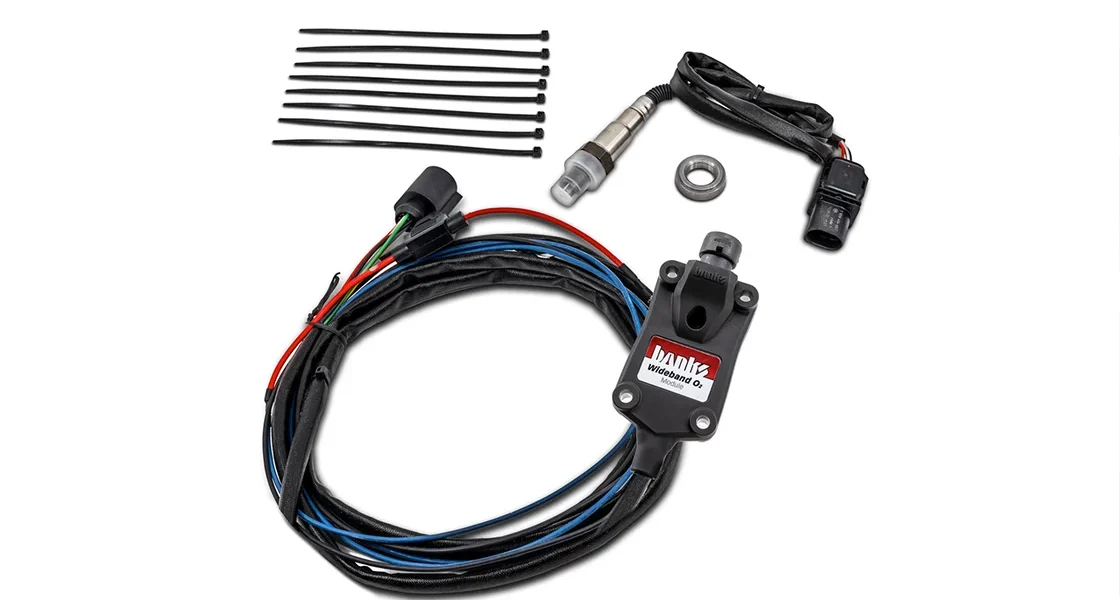 Wideband oxygen sensor module for tuning with iDash integration