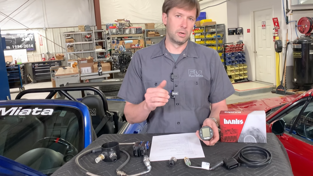 Brandon Fitch demoing Flyin’ Miata iDash Pro