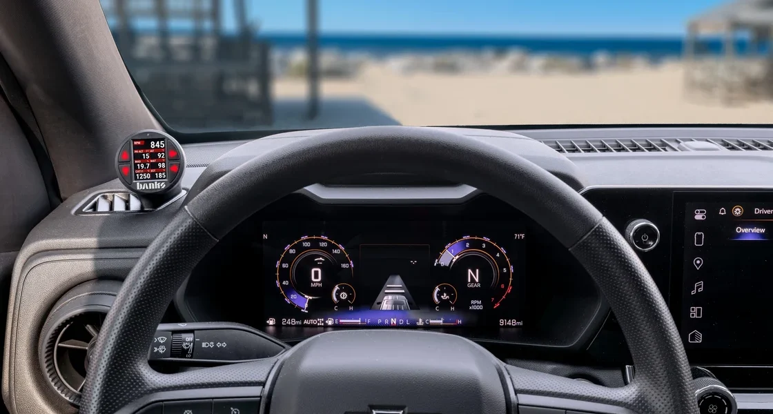 Factory-fit iDash mount for 2023–2025 Chevy and GMC