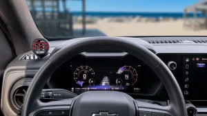 Factory-fit iDash mount for 2023–2025 Chevy and GMC