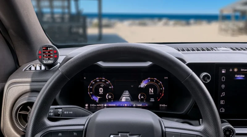 Factory-fit iDash mount for 2023–2025 Chevy and GMC