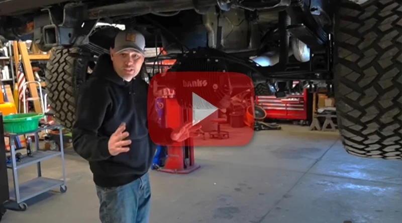 Truck Master Garage Duramax axle upgrade