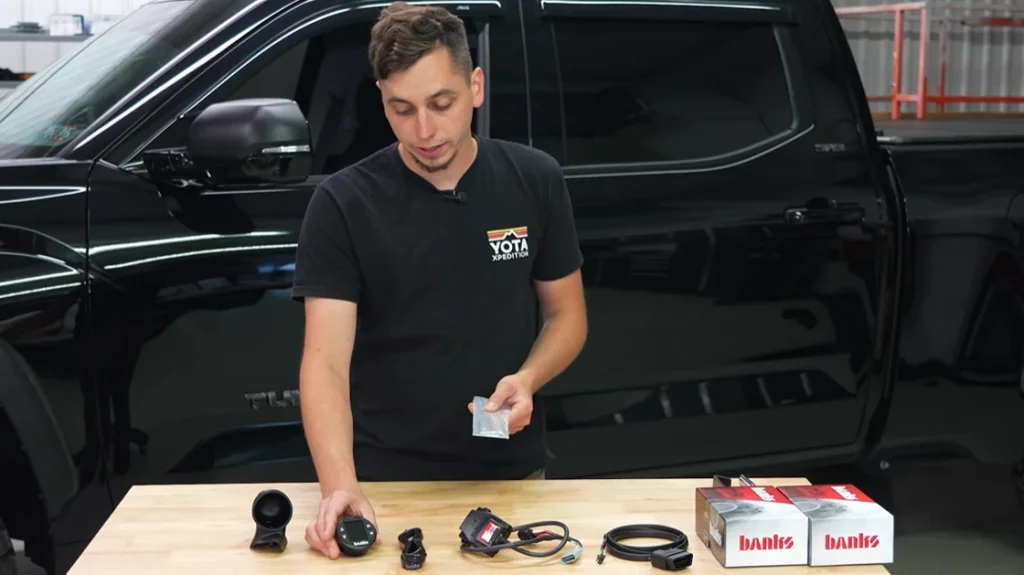 2022 Tundra Hybrid with PedalMonster and iDash