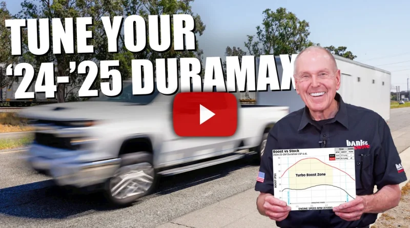 2024 Duramax Derringer Tuner power and torque gains