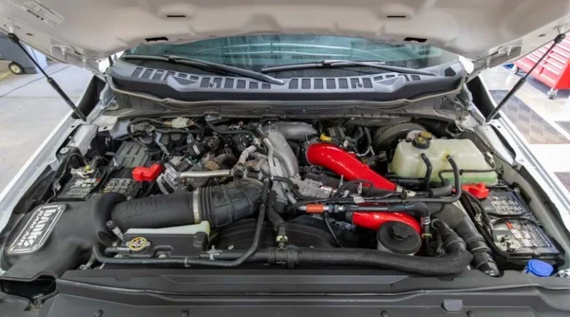 Banks Boost Tube Upgrade installed on Ford Power Stroke 6.7L