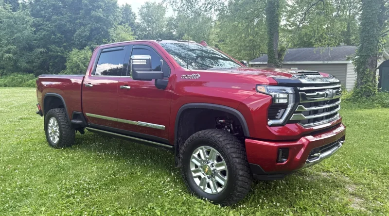 2024 Silverado 2500 with Banks performance upgrades