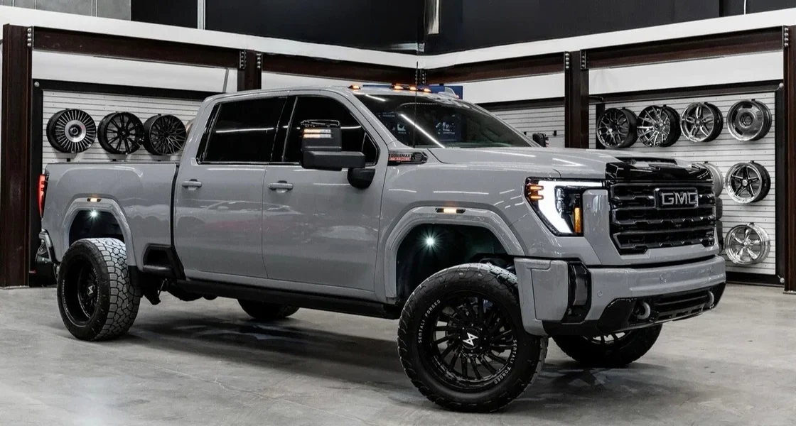 Derringer tuner installed on 2024 GMC Duramax engine